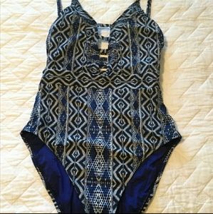 La Blanca one piece bathing suit